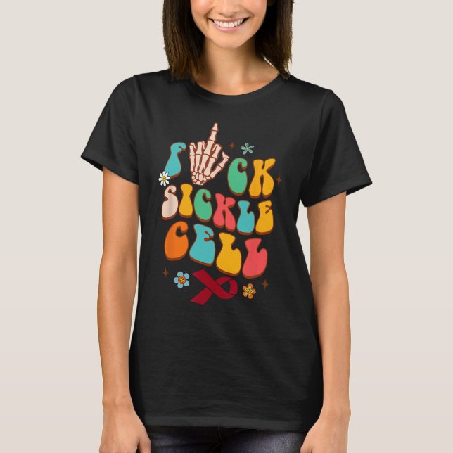 Camiseta Doença das Células Falsiformes Doença do Guerreiro (Frente)