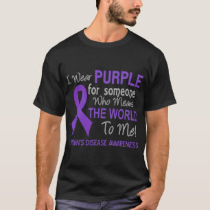 Camiseta Doença de Crohn Para Alguém Que Me Significa Mundo