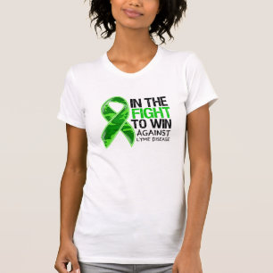 Camiseta Doença de Lyme - luta a ganhar