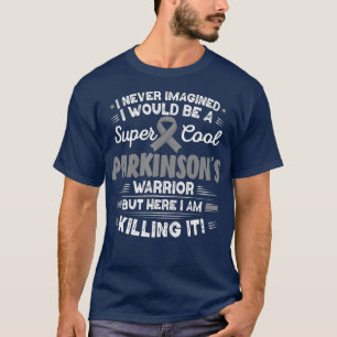 Camiseta Doença de Parkinsons Legal Guerreiro de Parkinson