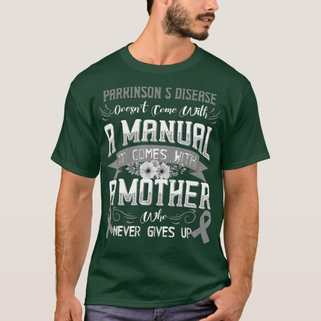 Camiseta DOENÇA DE PARKINSONS Não vem com um manual (Frente)