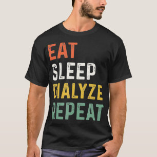 Camiseta Doença De Rendimento Retroativo Enfermeiro Em Di