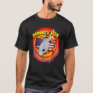 Camiseta Doença de Varíola de Burro Destruindo a América  