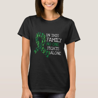 Camiseta Doença dos rins Scoliose da Saúde Mental Fita Awar