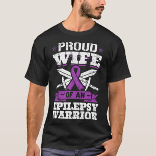 Camiseta Doença Epiléptica De Convulsões Epilépticas Contra