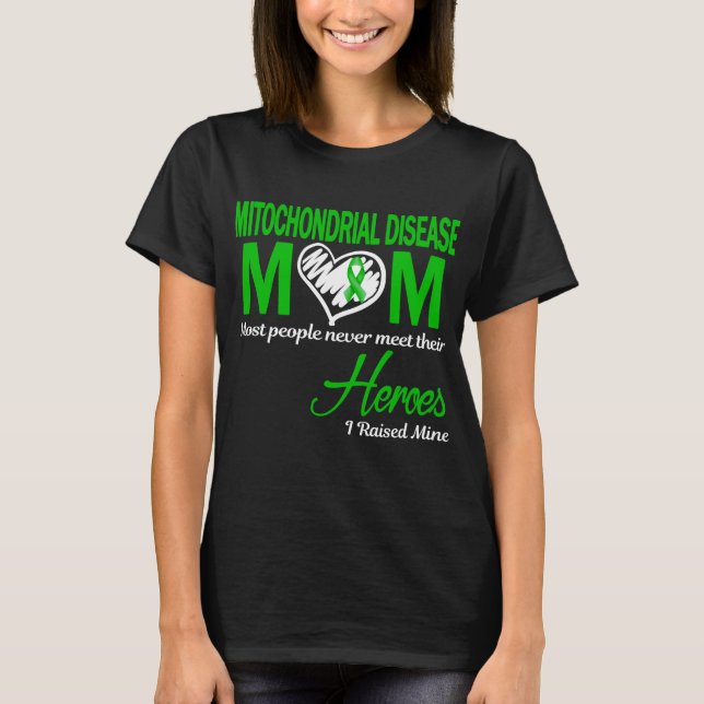 Camiseta Doença Mitocondrial Mãe Eu Criei Mina (Frente)