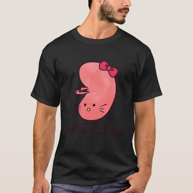 Camiseta Doença Ney 3 Sensibilização Diálise do Doador do T (Frente)
