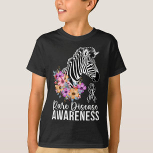 Camiseta Doença Raras Sensibilização Zebra Guerreira da Doe