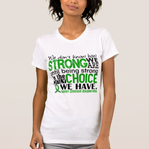 Camiseta Doença renal como forte nós somos