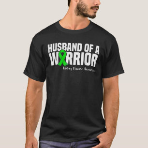 Camiseta Doença renal familiar Sensibilização Fita Verde Hu
