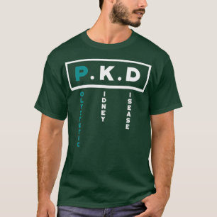 Camiseta Doença Renal Policial Família de Sensibilização PK