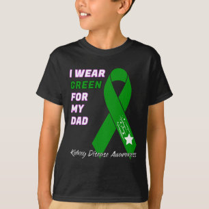 Camiseta Doença renal Sensibilização Diálise Transplante Pa