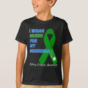 Camiseta Doença renal Sensibilização Diálise Transplante Pa