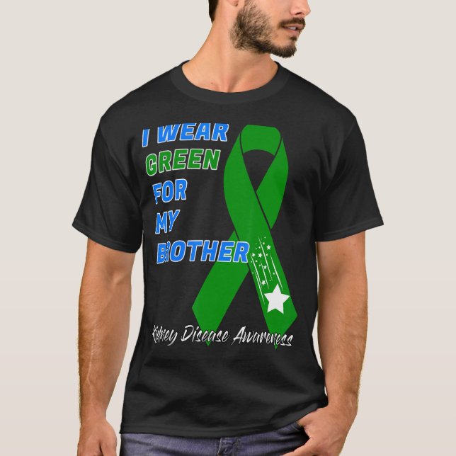Camiseta Doença renal Sensibilização Doador do transplante  (Frente)