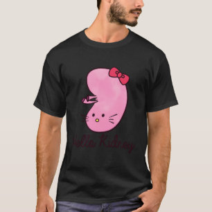 Camiseta Doença renal Sensibilização Doador do transplante