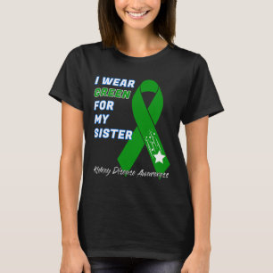Camiseta Doença renal Sensibilização Doador do transplante