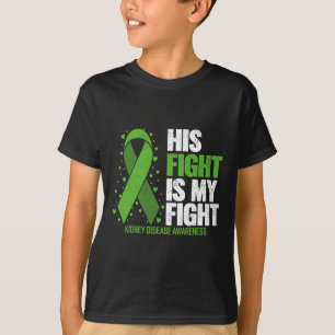 Camiseta Doença Renal Seu Combate À Minha Doença Renal Um