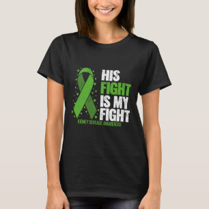 Camiseta Doença Renal Seu Combate À Minha Doença Renal Um