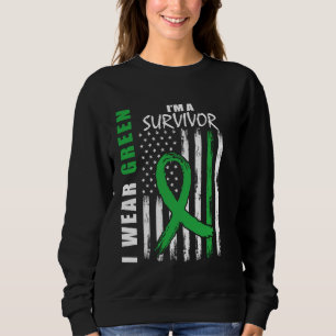 Camiseta Doença Renal Verde Sobrevivência cerebral Palidez