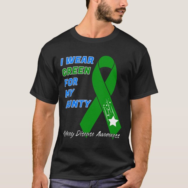 Camiseta Doença Sensibilização Diálise Transplante Doador W (Frente)