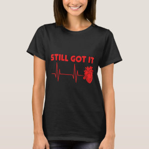 Camiseta Doença Vascular de Sobrevivência Cirurgia de Coraç
