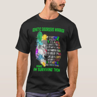 Camiseta Doenças Genéticas Sei Tudo E Sou Survi