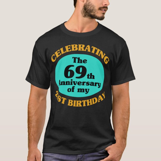 Camiseta Doente 90 de Aniversário Engraçado presente (Frente)