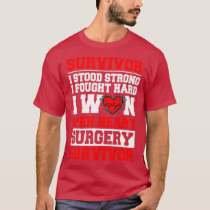 Camiseta Doente da artéria coronária com cirurgia por desvi