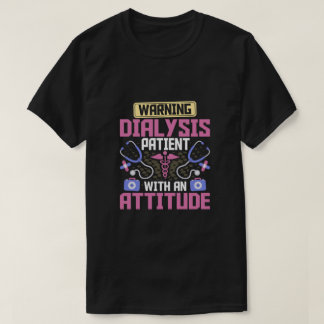 Camiseta Doente em diálise com atitude Rim