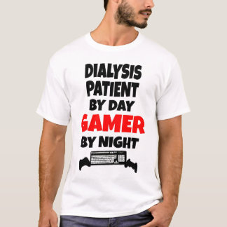 Camiseta Doente em diálise com jogador
