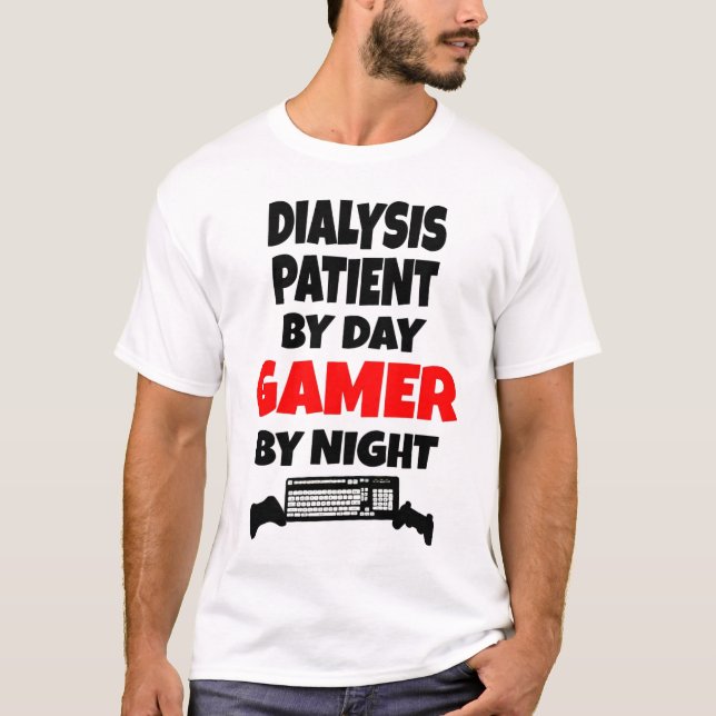 Camiseta Doente em diálise com jogador (Frente)