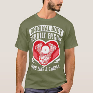 Camiseta Doente Engraçado de Cirurgia de Coração Aberta Doe