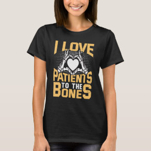 Camiseta Doentes Chiropractor Chiropractic apaixonados
