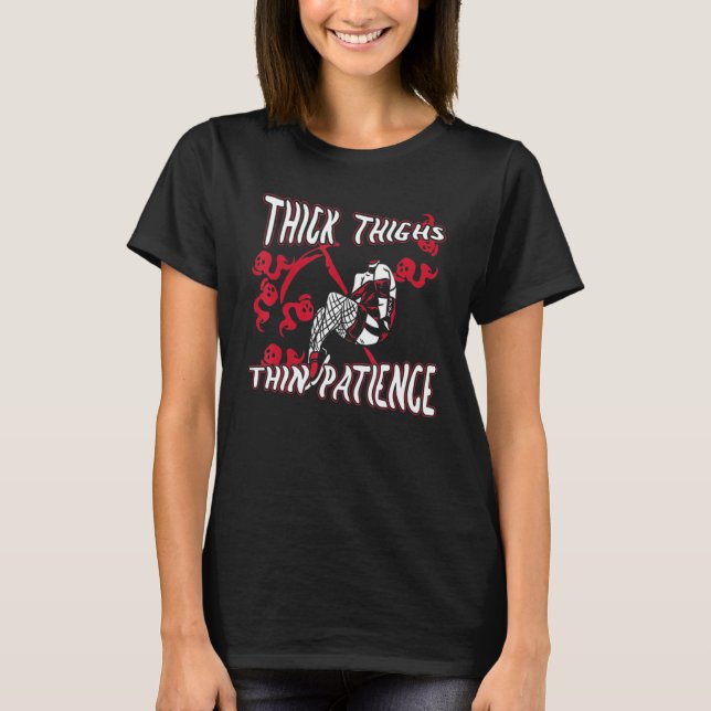 Camiseta Doentes Impressionantes Magras Morrem Sarcástico (Frente)