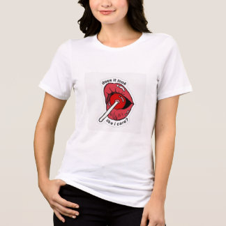 Camiseta Does It Look Like I Care | Sassy Lollipop