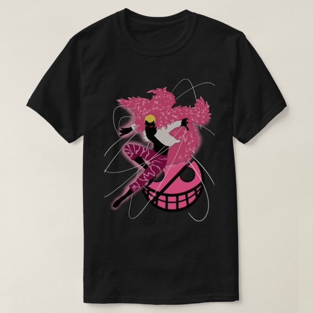 Camiseta Doflamingo One Piece (Frente do Design)