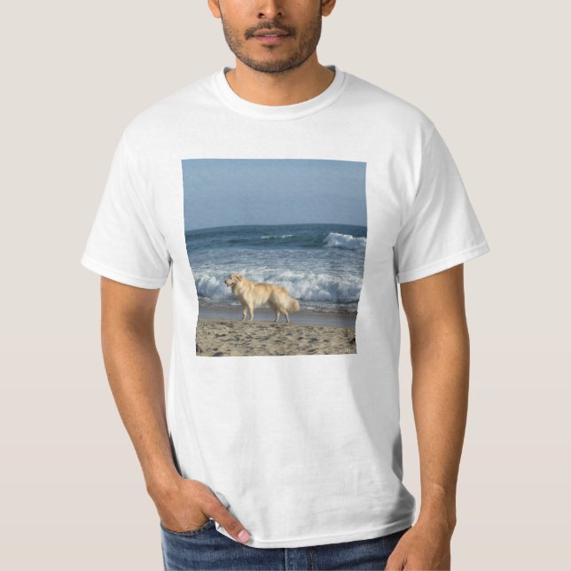 Camiseta Dog At The Beach  (Frente)