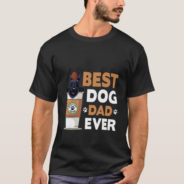 Camiseta Dog    Best Dog Dad Ever (Frente)