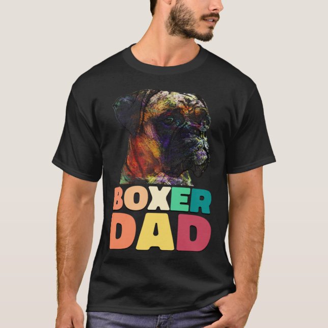 Camiseta Dog Boxer Dad Boxer Owner (Frente)