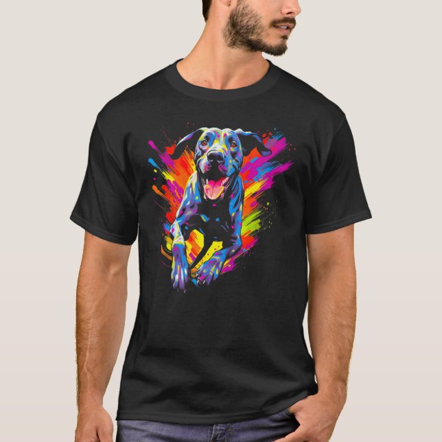 Camiseta Dog Cute Great Dane (Frente)