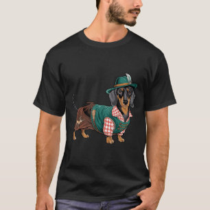 Camiseta Dog Dachshund Bavarian Weiner Sausado _4
