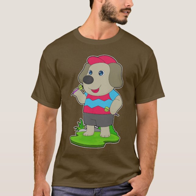 Camiseta Dog Darts Dart (Frente)