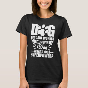Camiseta Dog Day Care Play Equipment Service Doggy Daycare