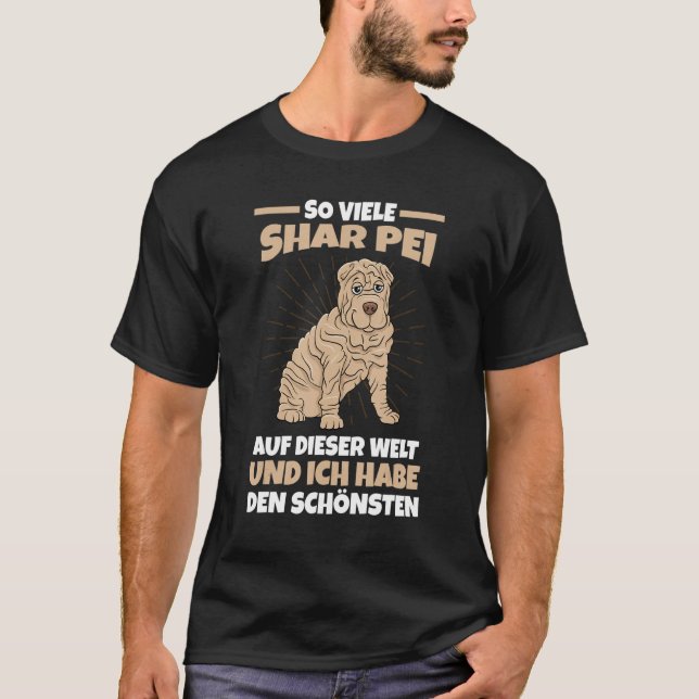 Camiseta Dog Dog Friends Shar Pei (Frente)