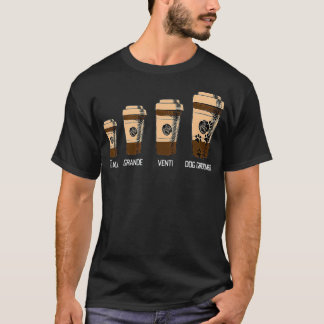 Camiseta Dog Groomer Big Coffee Lover Humor Job Career 