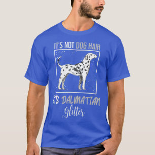 Camiseta Dog Hair Glitter Dalmatic