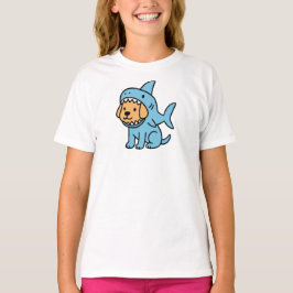 Camiseta Dog in Shark Costume