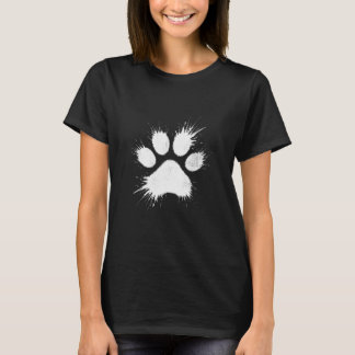 Camiseta Dog Lover Paw Print