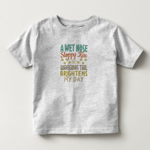 Camiseta Dog Lover Wet Nose, Beijo Lixado