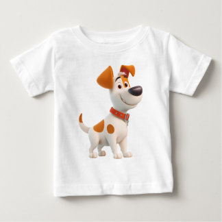 Camiseta Dog Mascot – Cute Cartoon Puppy Kids